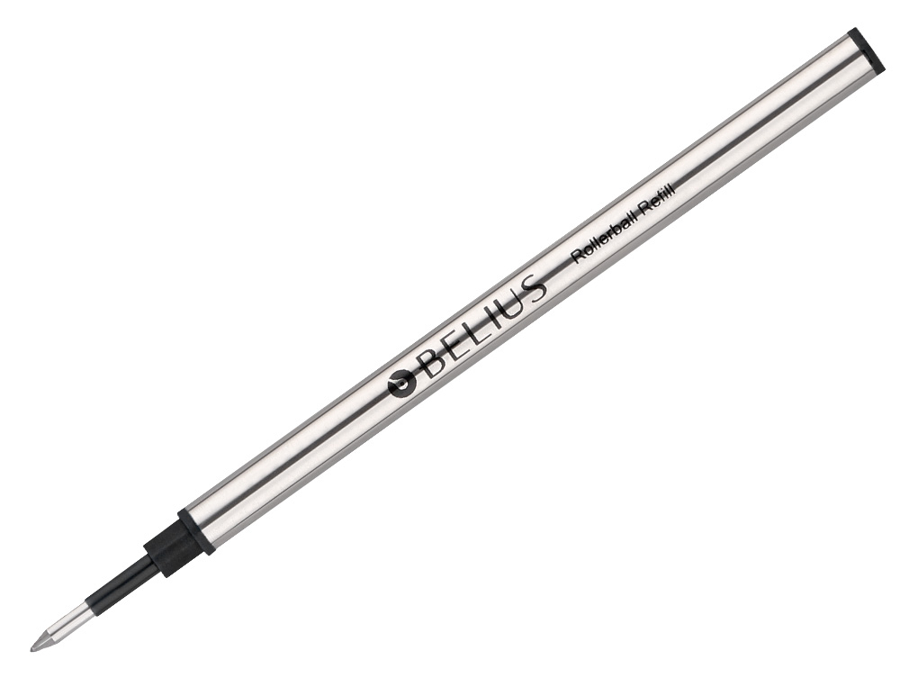 RECHARGE ROLLER BELIUS POINTE 0,7MM ENCRE COLORIS NOIRE     BOITE 3 UNITES