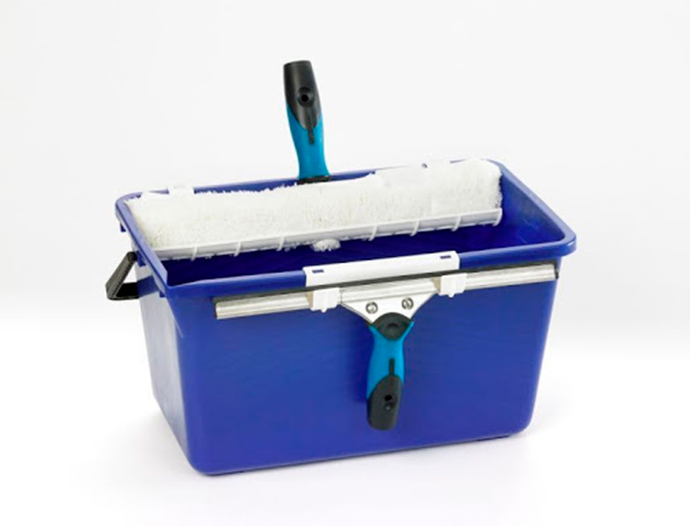 SEAU COLDIS RECTANGULAIRE POUR MOUILLEUR VITRE          POLYPROPYLENE 413X220X201MM   12 L COLORIS BLEU