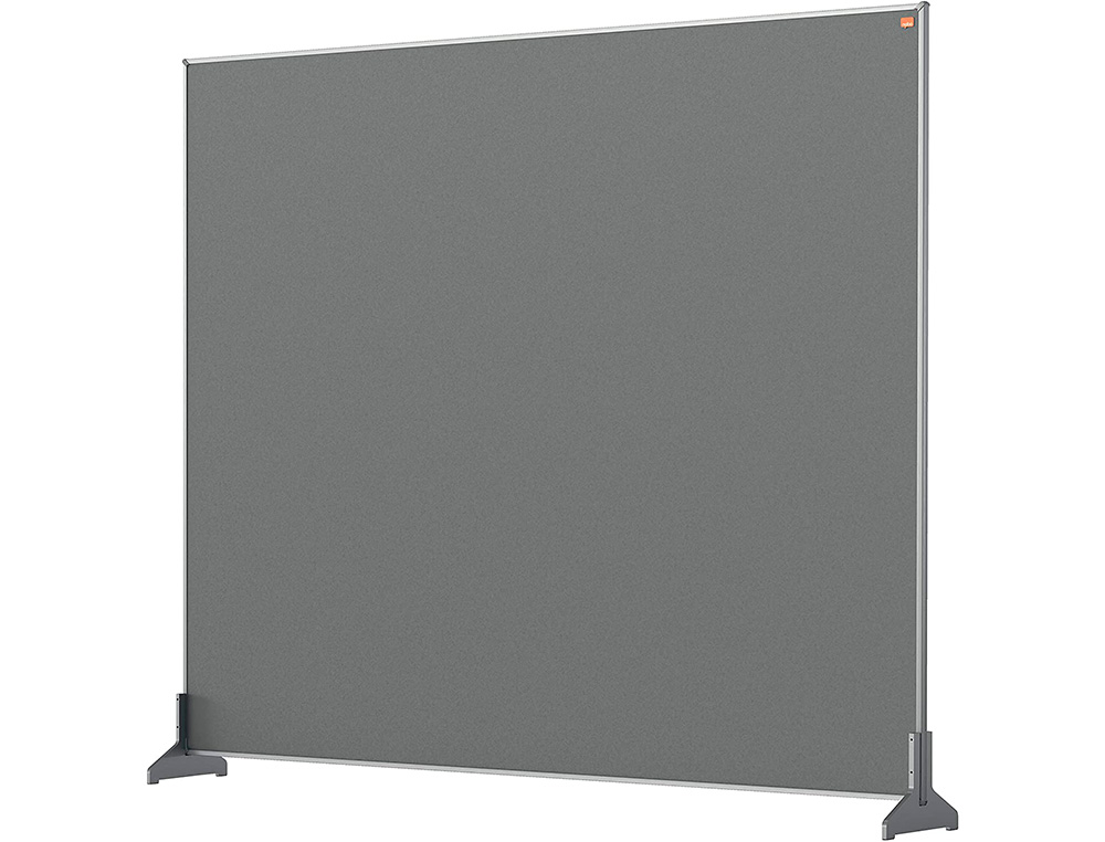 SEPARATEUR  BUREAU NOBO EN TISSU 1200X1000MM COLORIS     GRIS
