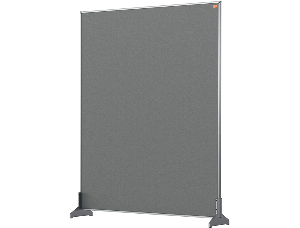 SEPARATEUR BUREAU  NOBO EN TISSU 800X1000MM COLORIS GRIS