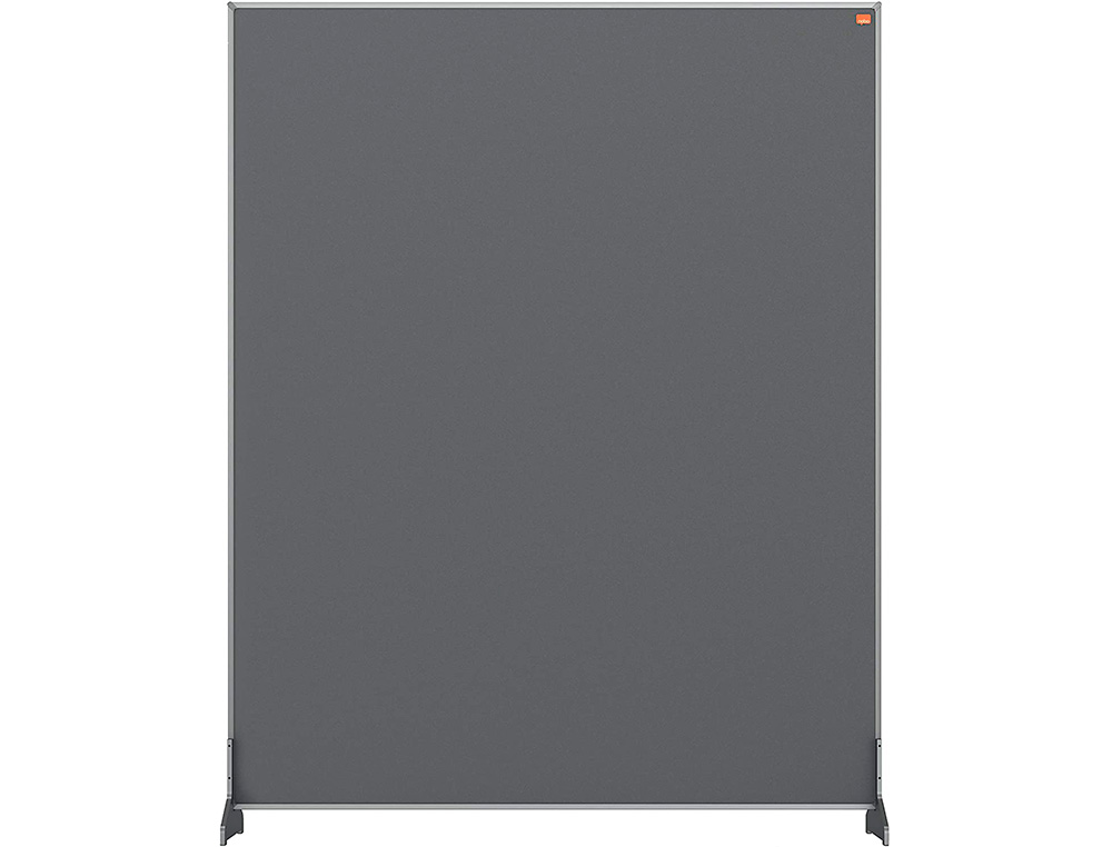 SEPARATEUR BUREAU  NOBO EN TISSU 800X1000MM COLORIS GRIS
