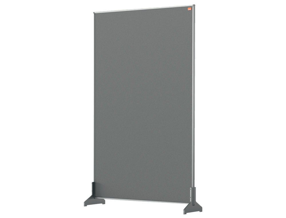 SEPARATEUR BUREAU NOBO EN TISSU 600X1000MM COLORIS GRIS