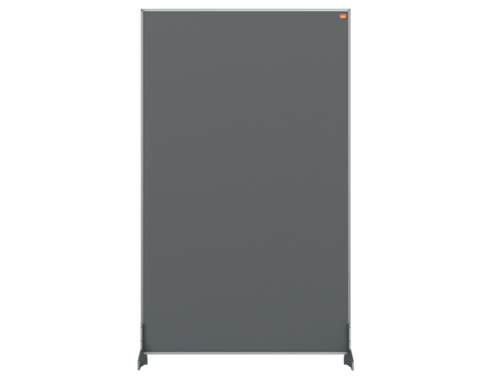 SEPARATEUR BUREAU NOBO EN TISSU 600X1000MM COLORIS GRIS