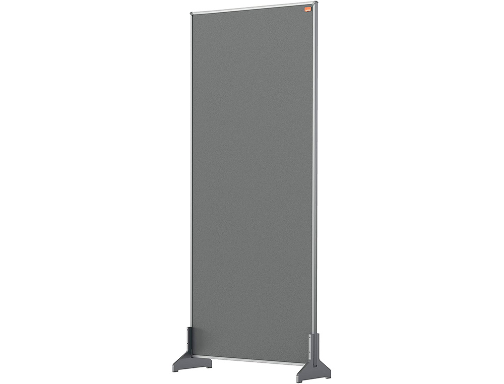 SEPARATEUR BUREAU NOBO EN TISSU 400X1000MM COLORIS GRIS