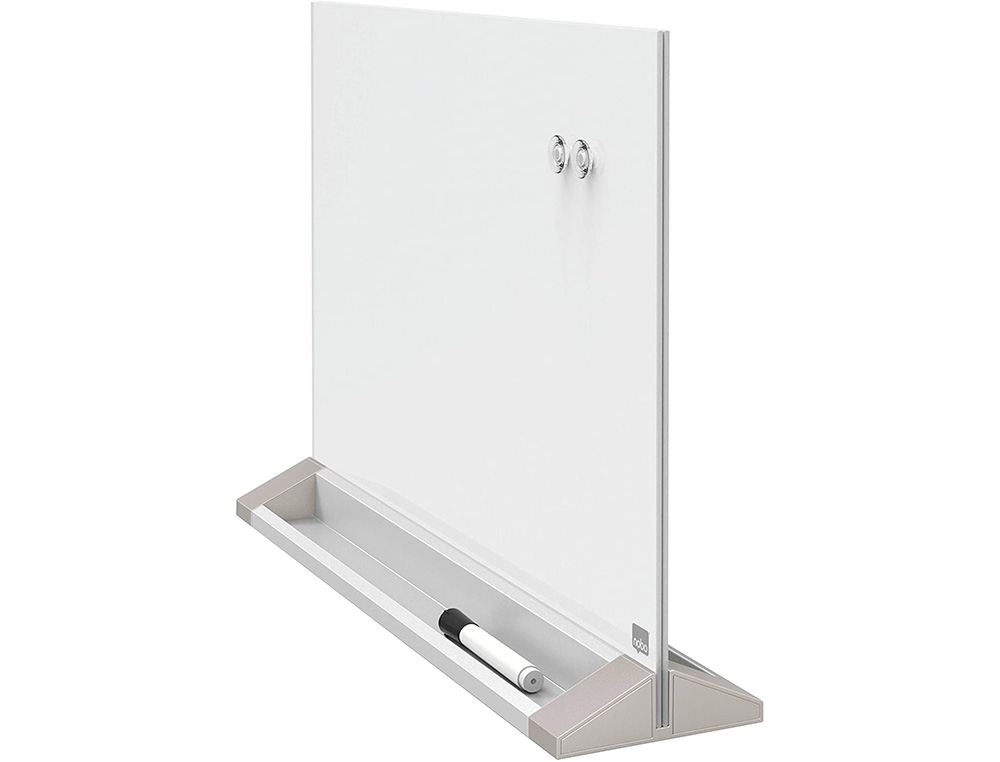 SEPARATEUR BUREAU NOBO EN VERRE MAGNETIQUE 440X580MM