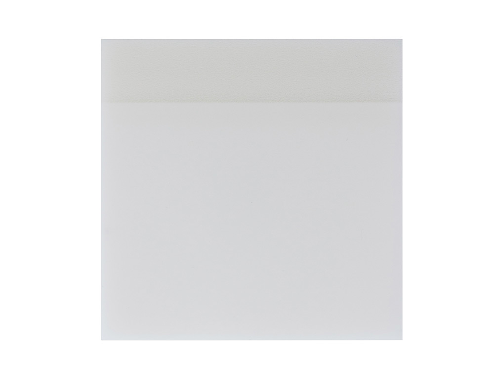 BLOC NOTES Q-CONNECT 76X76MM 50F SEMI-TRANSPARENTES ADHESIVES REPOSITIONABLES COLORIS BLANC