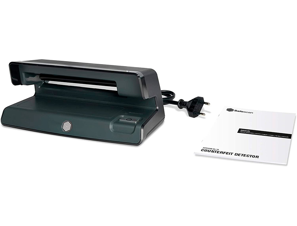DETECTEUR SAFESCAN FAUX BILLETS ET DOCUMENTS MODE     DETECTION UV 50 COLORIS NOIR
