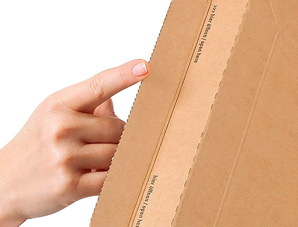 POCHETTE EXPEDITION COLOMPAC CARTON RIGIDE BRUN BANDE ADHESIVE 170X245X30MM