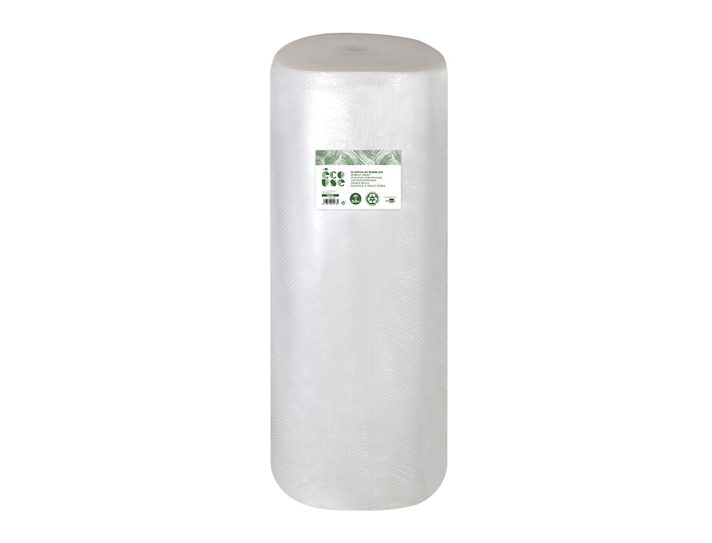FILM A BULLES LIDERPAPEL ECOUSE 30% PLASTIQUE RECYCLE  30G/M2 ROULEAU 0,60X10M