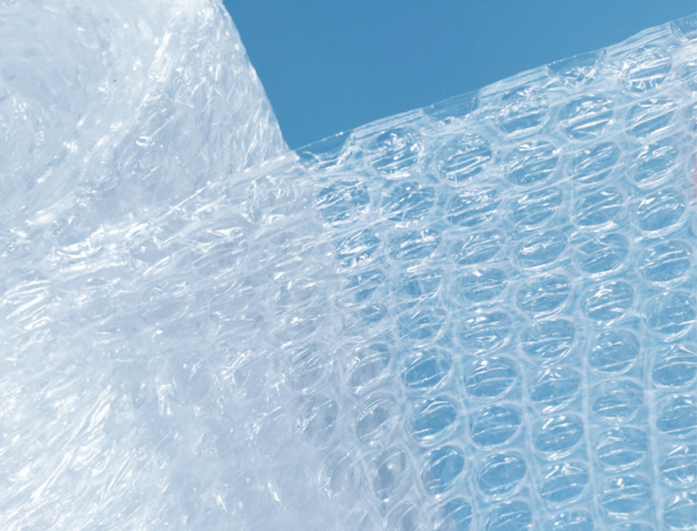 FILM A BULLES LIDERPAPEL ECOUSE 30% PLASTIQUE RECYCLE  30G/M2 ROULEAU 0,60X10M