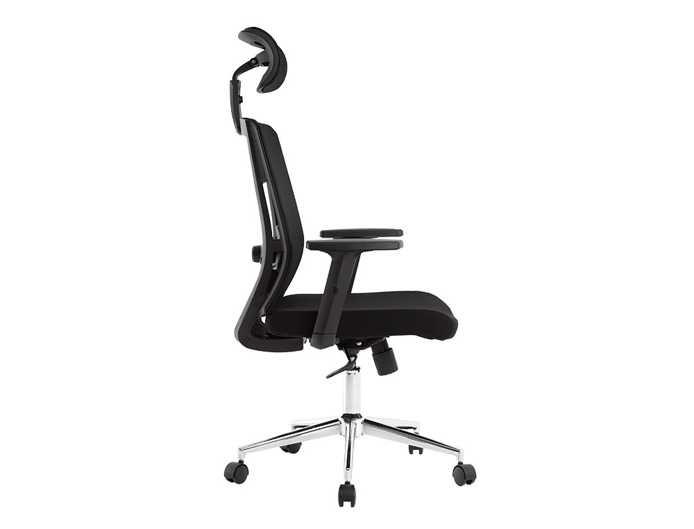 FAUTEUIL ROTATIF Q-CONNECT ERGONOMIQUE Q-CONNECT         APPUI-TETE ET DOSSIER         AJUSTABLES EN HAUTEUR