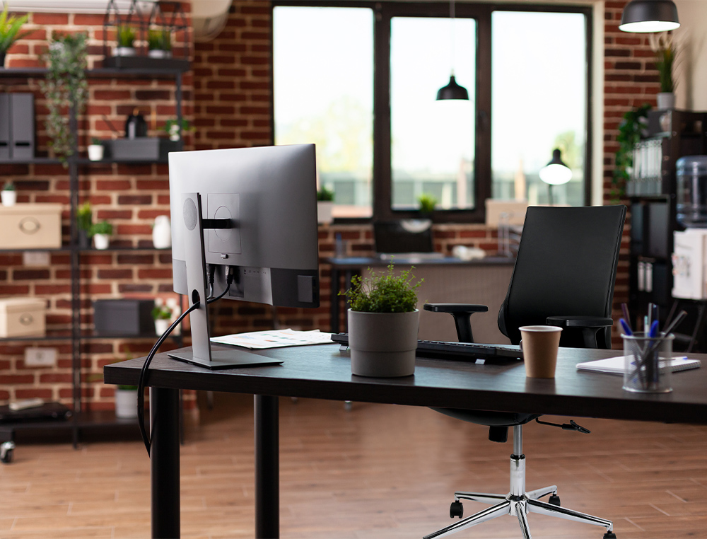 SIEGE ROTATIF Q-CONNECT ASSISE SIMILI CUIR AJUSTABLE  EN HAUTEUR 980+100X630X625MM  COLORIS NOIR