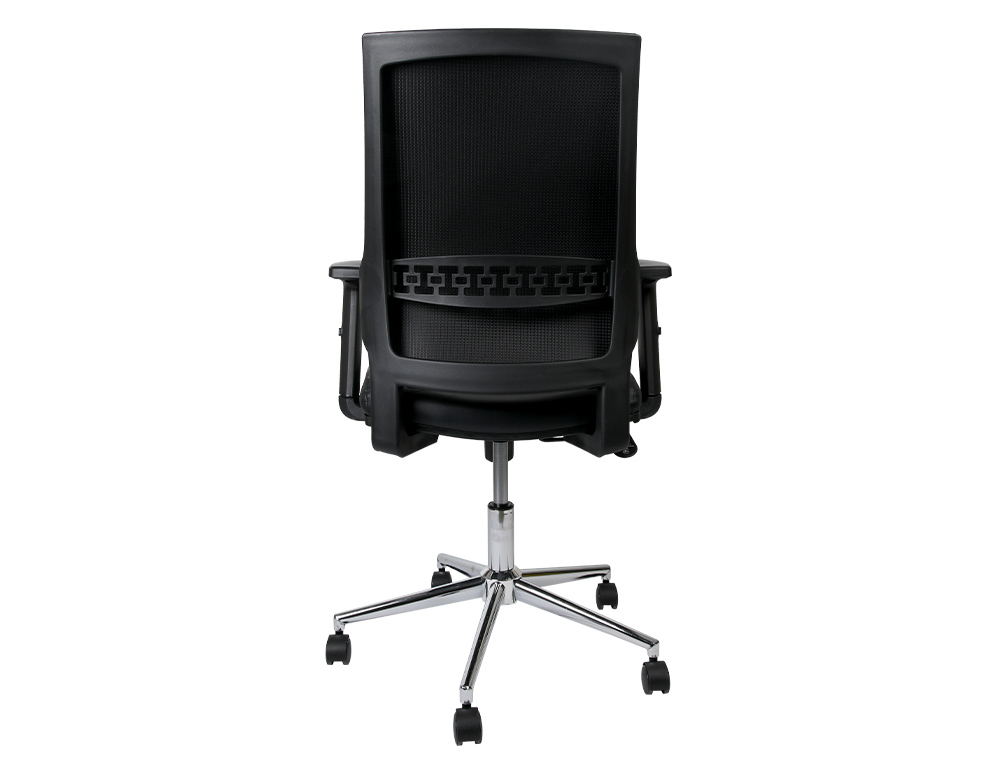 SIEGE ROTATIF Q-CONNECT ASSISE SIMILI CUIR AJUSTABLE  EN HAUTEUR 980+100X630X625MM  COLORIS NOIR