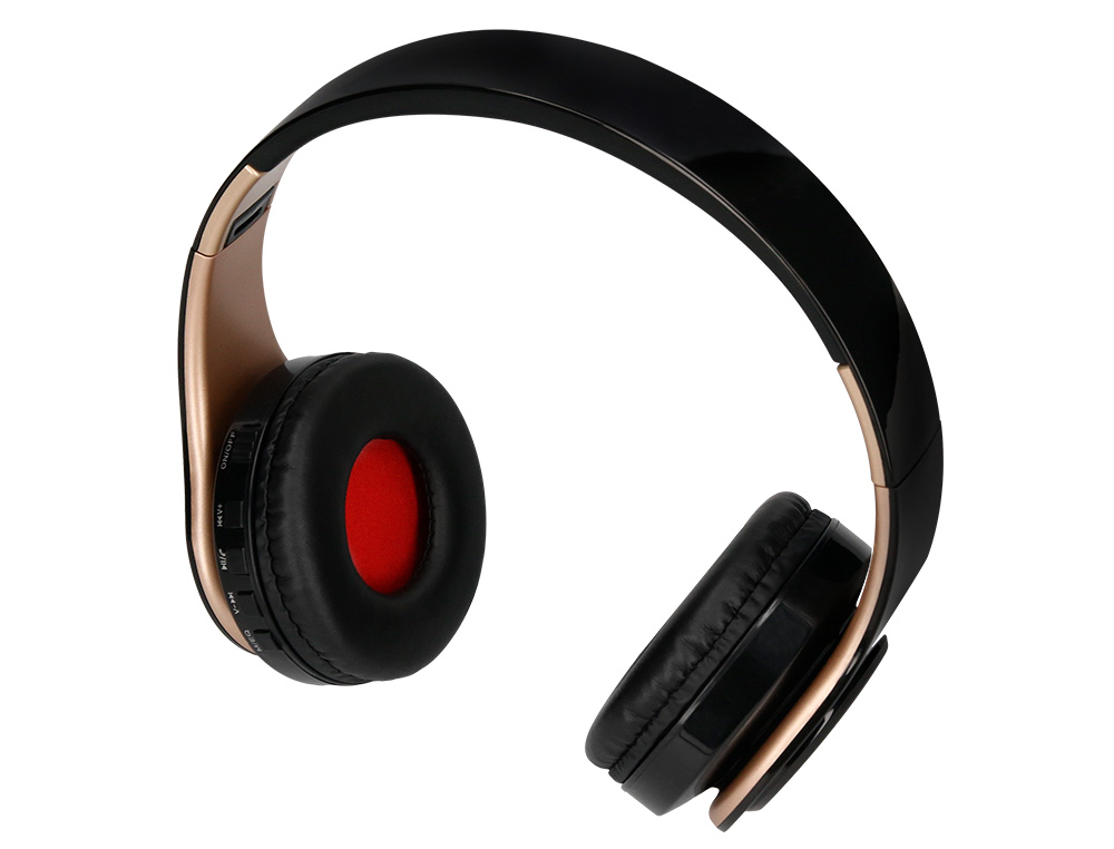CASQUE Q-CONNECT SANS FIL SERRE-TETE REGLABLE COLORIS   NOIR