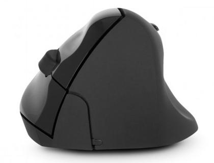 SOURIS SANS FIL ERGONOMIQUE VERTICALE POUR DROITIERS OPTIQUE 4 BOUTONS 2,4GHZ RECEPTEUR SANS FIL USB