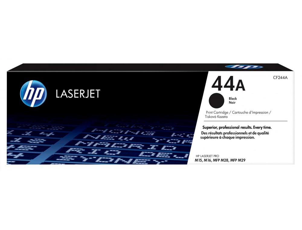 CARTOUCHE HP LASERJET CF244A/44A COULEUR NOIR 1000 PAG
