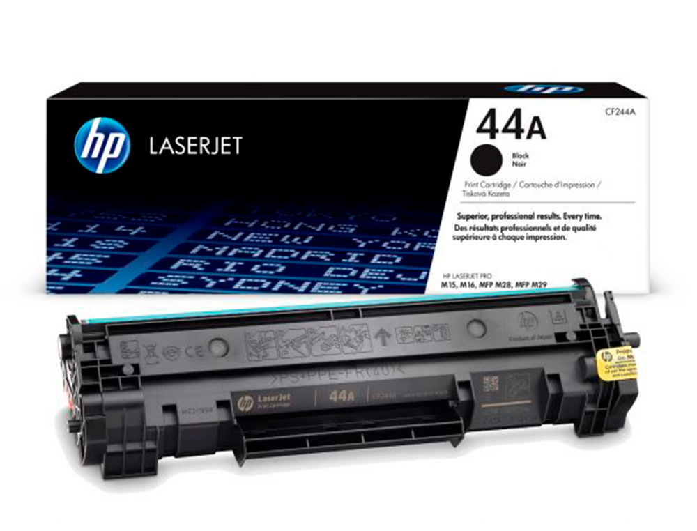 CARTOUCHE HP LASERJET CF244A/44A COULEUR NOIR 1000 PAG