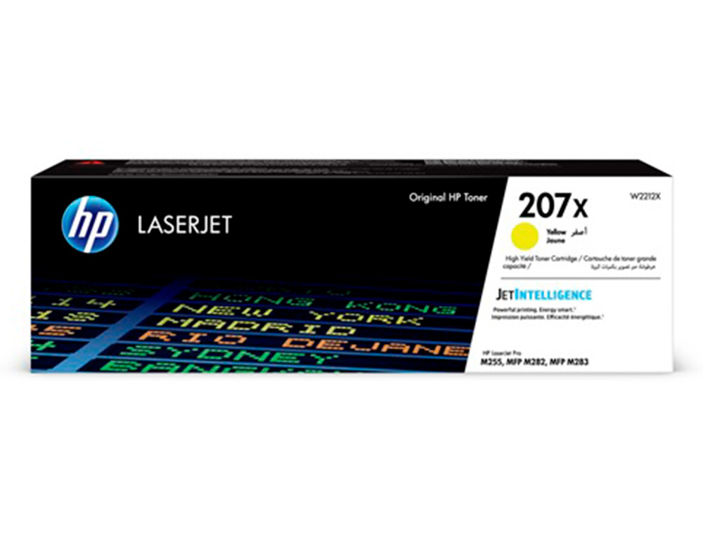 CARTOUCHE HP LASERJET 207X-W2212X COULEUR JAUNE 2450 PAG