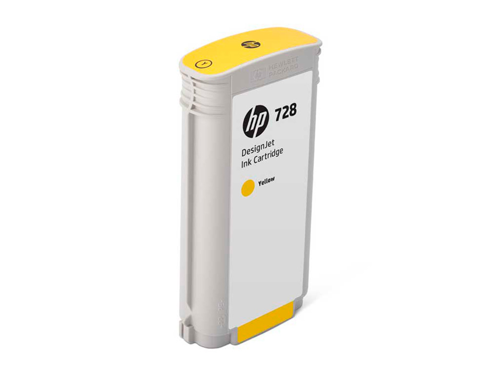 CARTOUCHE HP JET D'ENCRE 728 COULEUER JAUNE 130ML