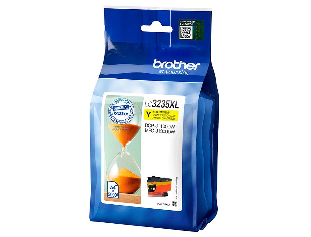 CARTOUCHE BROTHER JET D'ENCRE LC3235XLY  COULEUR JAUNE 5000 PAG