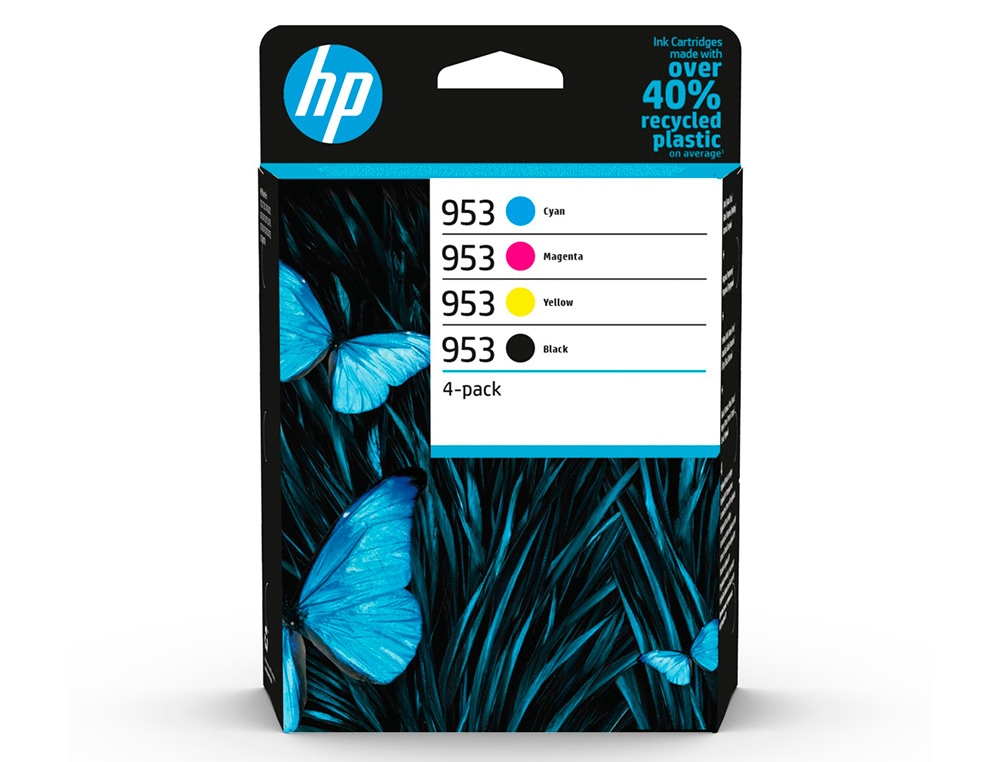 CARTOUCHE HP LASERJET 953 BK/CMY 6ZC69AE MULTIPACK      NOIR/CYAN/MAGENTA/JAUNE