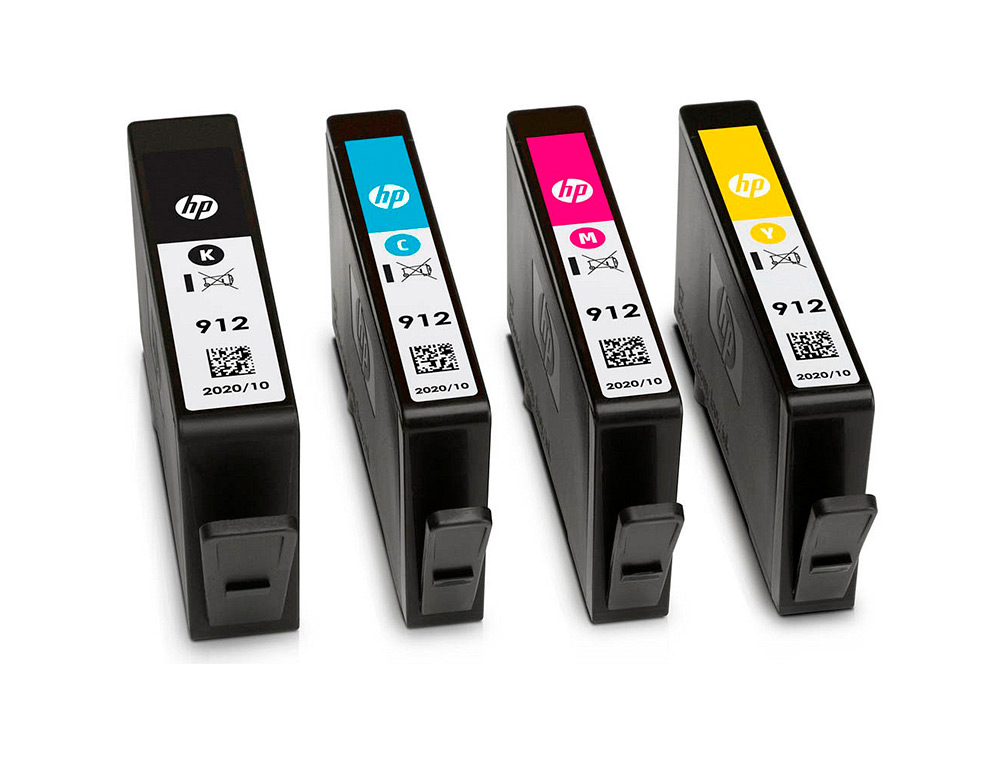 CARTOUCHE HP LASERJET 912 -6ZC74AE MULTI PACK NOIR/ CYAN/MAGENTA/JAUNE