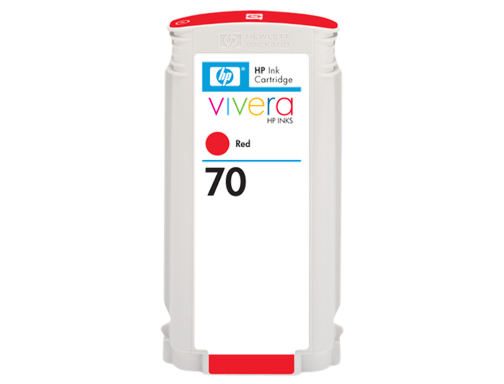 CARTOUCHE HP JET D'ENCRE  70 COULEUR ROUGE 130ML