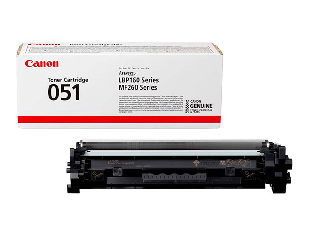CARTOUCHE LASER CANON CRG 051 COULEUR NOIR 1700 PAG
