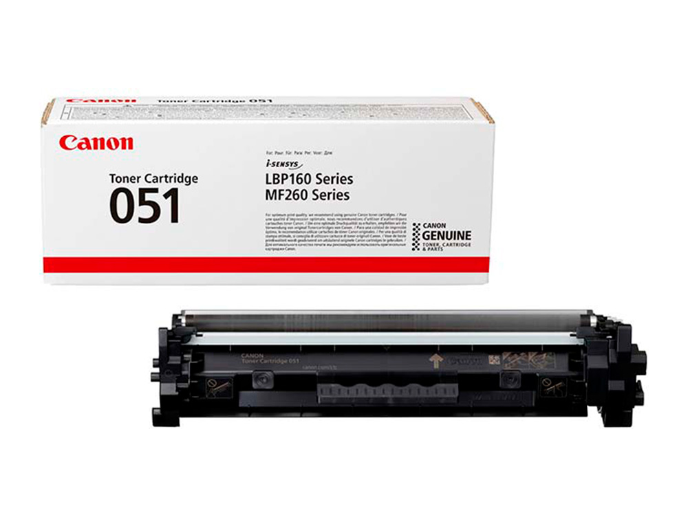 CARTOUCHE LASER CANON CRG 051 COULEUR NOIR 1700 PAG