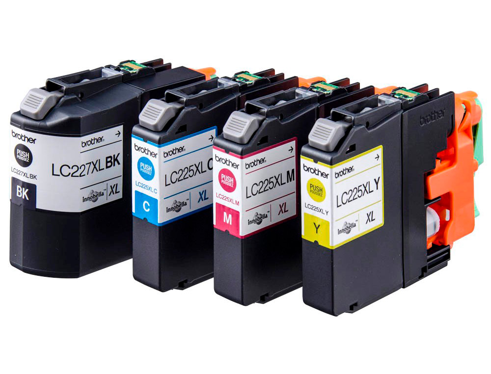 CARTOUCHE BROTHER LC227XL PACK 4 CARTOUCHES COULEUR