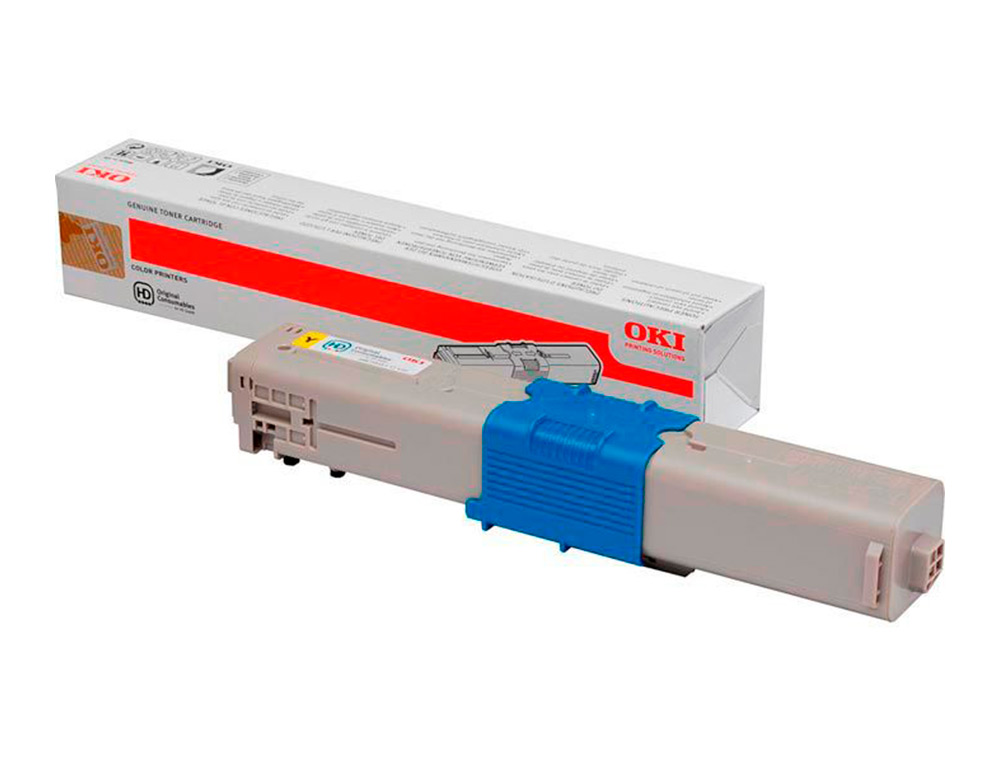 CARTOUCHE OKI MC332/C300SERIES COULEUR      JAUNE 1500 PAG