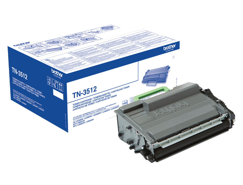 CARTOUCHE LASER BROTHER TN3512 12000 PAG