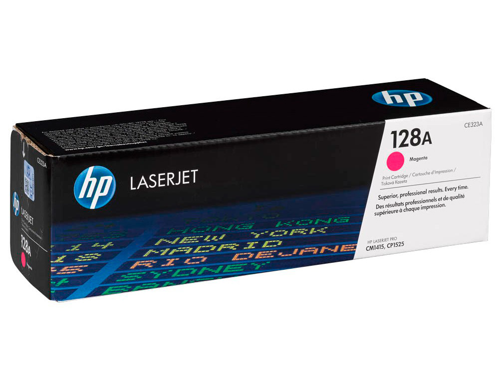 CARTOUCHE HP CE 323A-128A COULEUR MAGENTA 1300 PAG