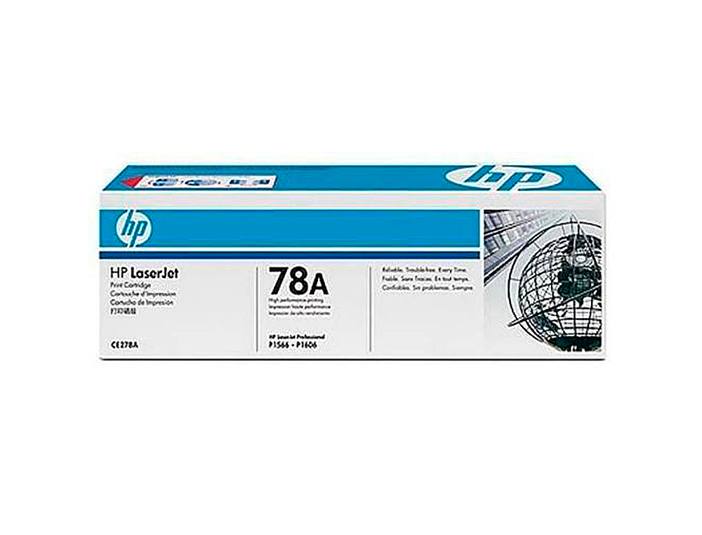 CARTOUCHE LASER HP CE278AD BI-PACK