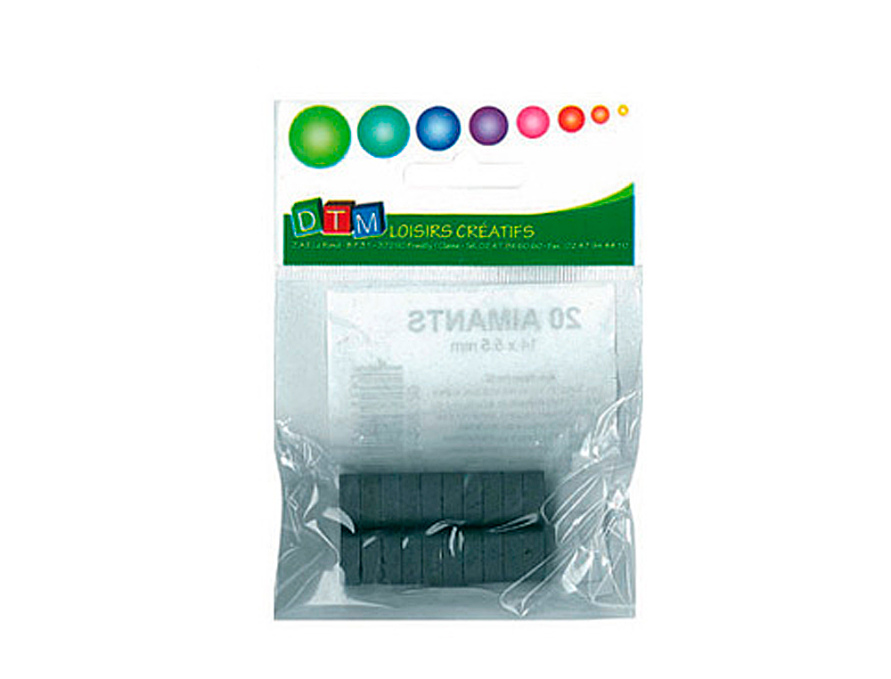 AIMANT ROND DTM 14X6MM SACHET 20 UNITS