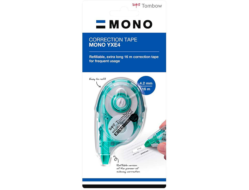 ROLLER DE CORRECTION TOMBOW MONO CT-YXE4 RECHARGEABLE