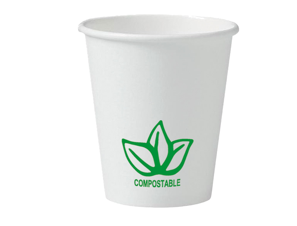 GOBELET EN CARTON COLDIS BIODEGRADABLE COMPOSTABLE DE CONTENANCE 18CL PAQUET DE 50