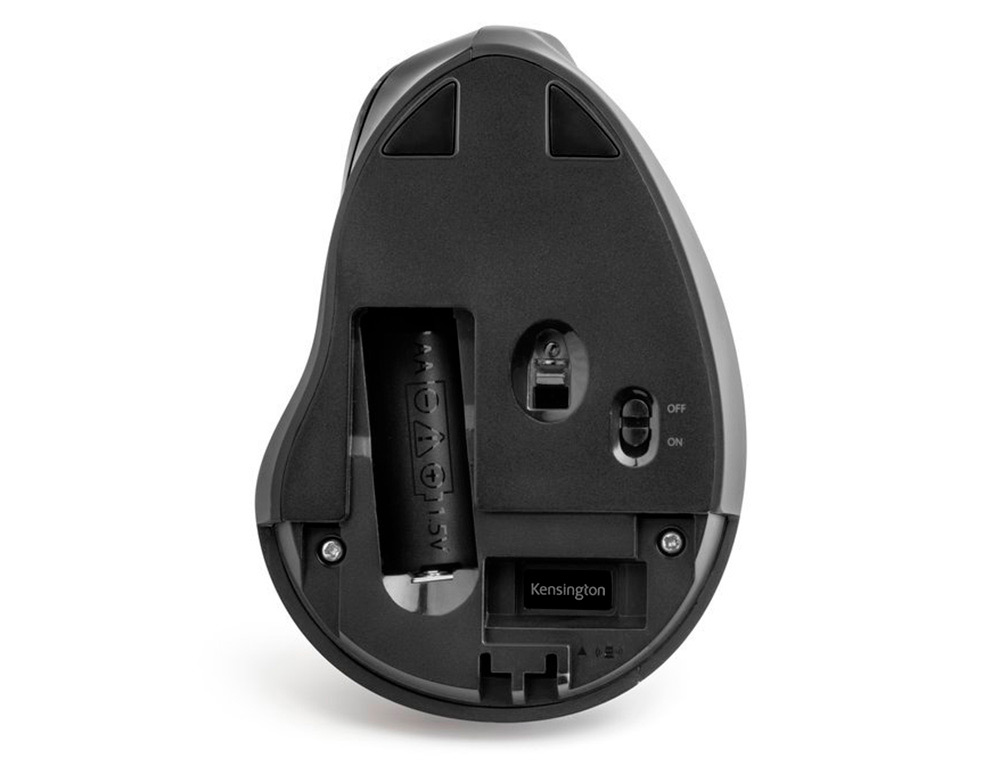 SOURIS KENSINGTON SANS FIL DESIGN VERTICAL ERGONOMIQUE   POR FIT 2,4GH. 4 BOUTONS
