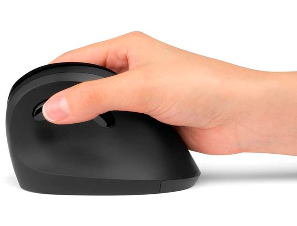 SOURIS KENSINGTON SANS FIL DESIGN VERTICAL ERGONOMIQUE   POR FIT 2,4GH. 4 BOUTONS