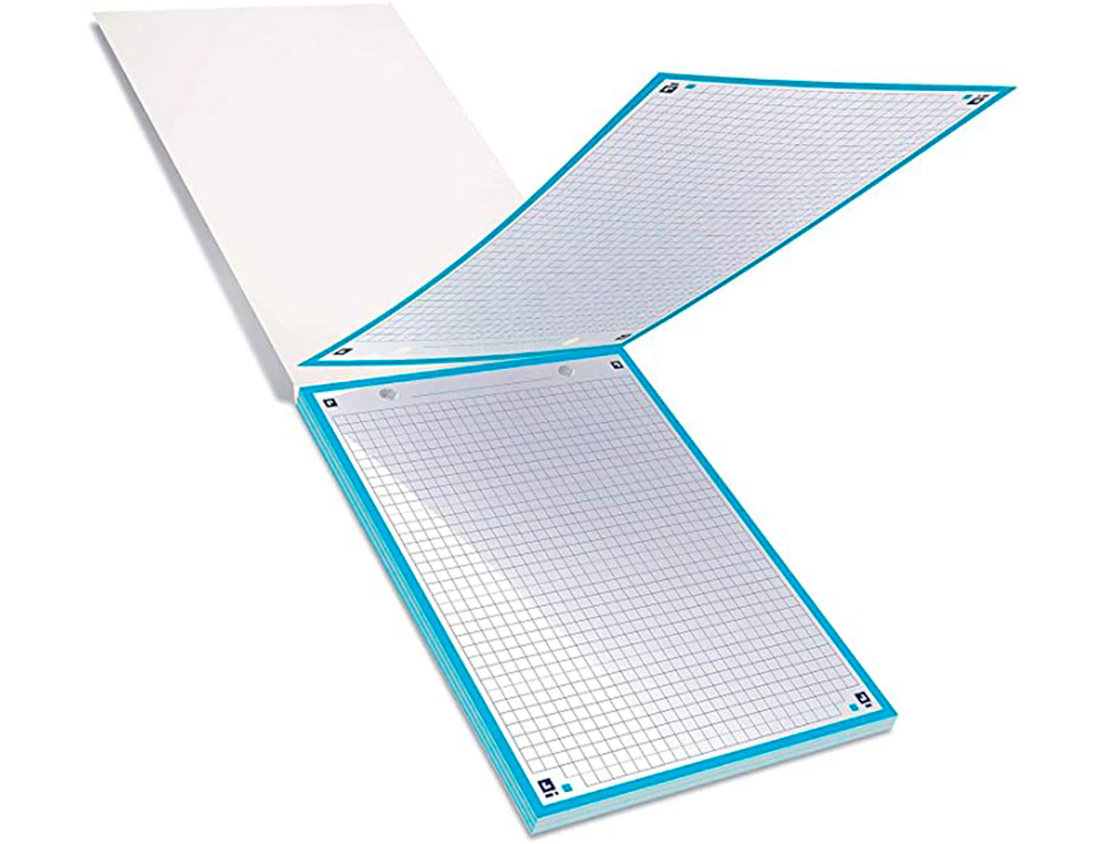 BLOC BRISTOL OXFORD NON PERFORE A6 30 FICHES Q5/5 BLANC