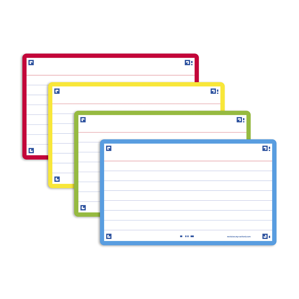 FICHES BRISTOL OXFORD FLASH 2.0 75X125MM 32 FICHES/FILM L7MM COULEUR ASSORTIES