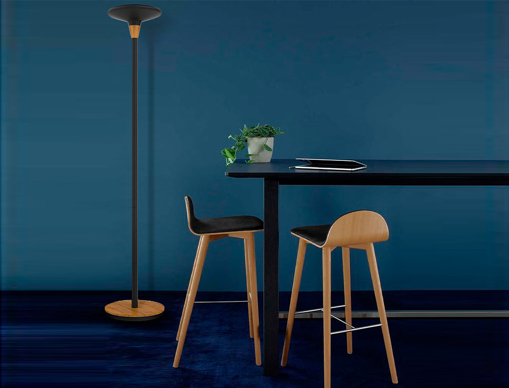 LAMPADAIRE UNILUX PRYSKA NOIR