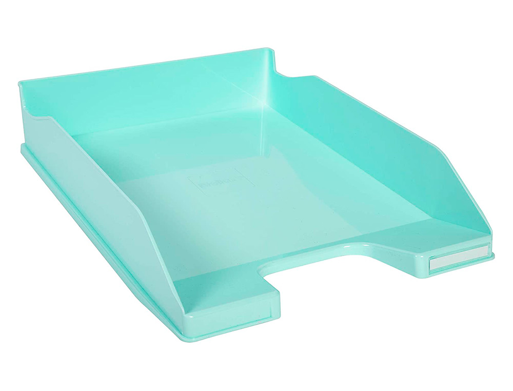 CORBEILLE A COURRIER EXACOMPTA COMBO MIDI POUR DOCUMENTS A4 VERT PASTEL GLOSSY