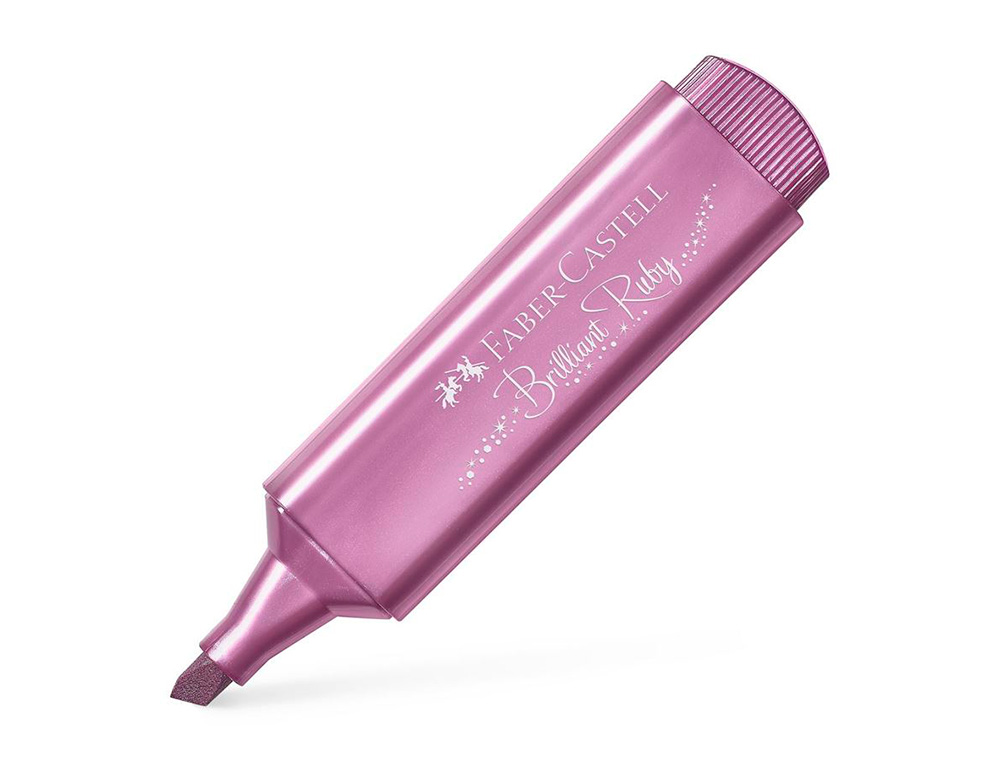 SURLIGNEUR FABER CASTELL TEXLINER TL 46 METALLIC BRILLANT RUBY