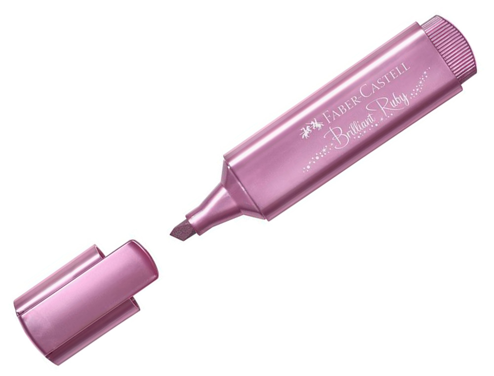 SURLIGNEUR FABER CASTELL TEXLINER TL 46 METALLIC BRILLANT RUBY
