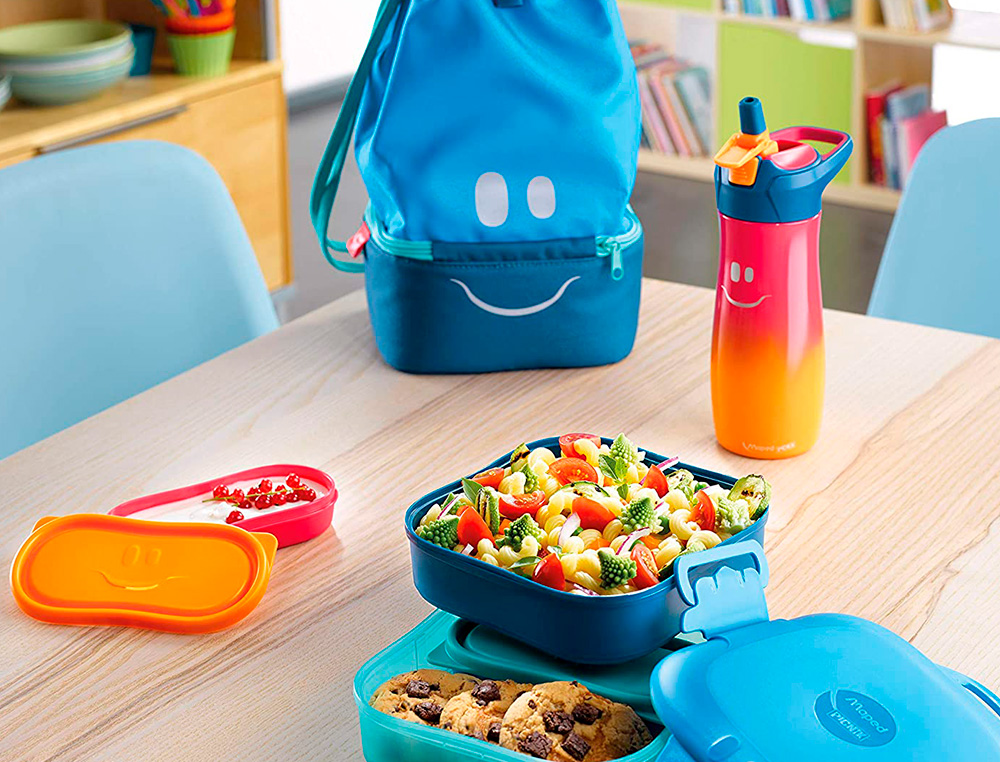 SAC A DEJEUNER MAPED FIGURATIF POUR ENFANT COLORIS BLEU