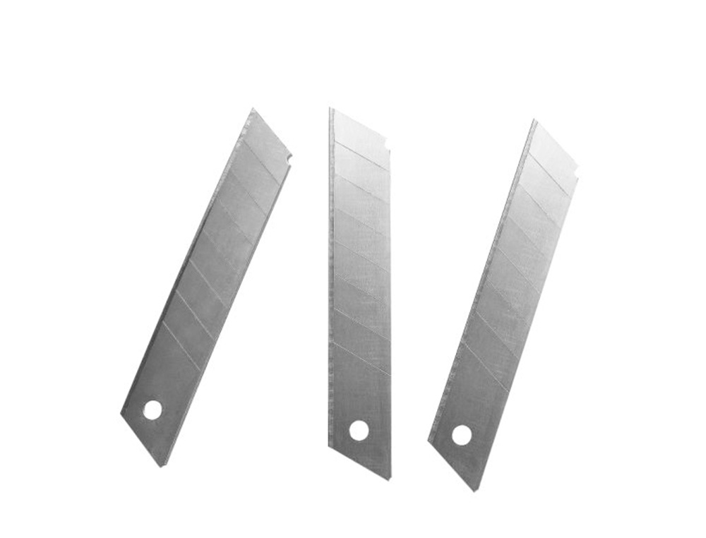LAME RECHANGE JPC CUTTER ACIER INOXYDABLE 9MM ETUI DE  10