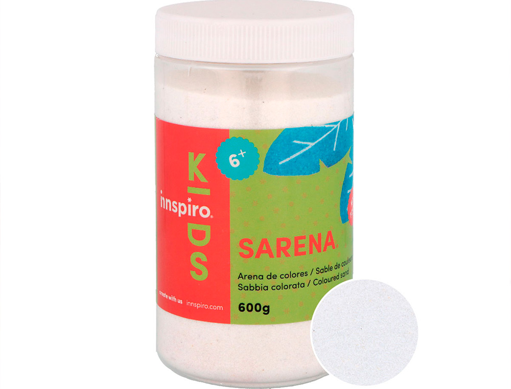 SABLE DE COULEURS BLANC 600 GR