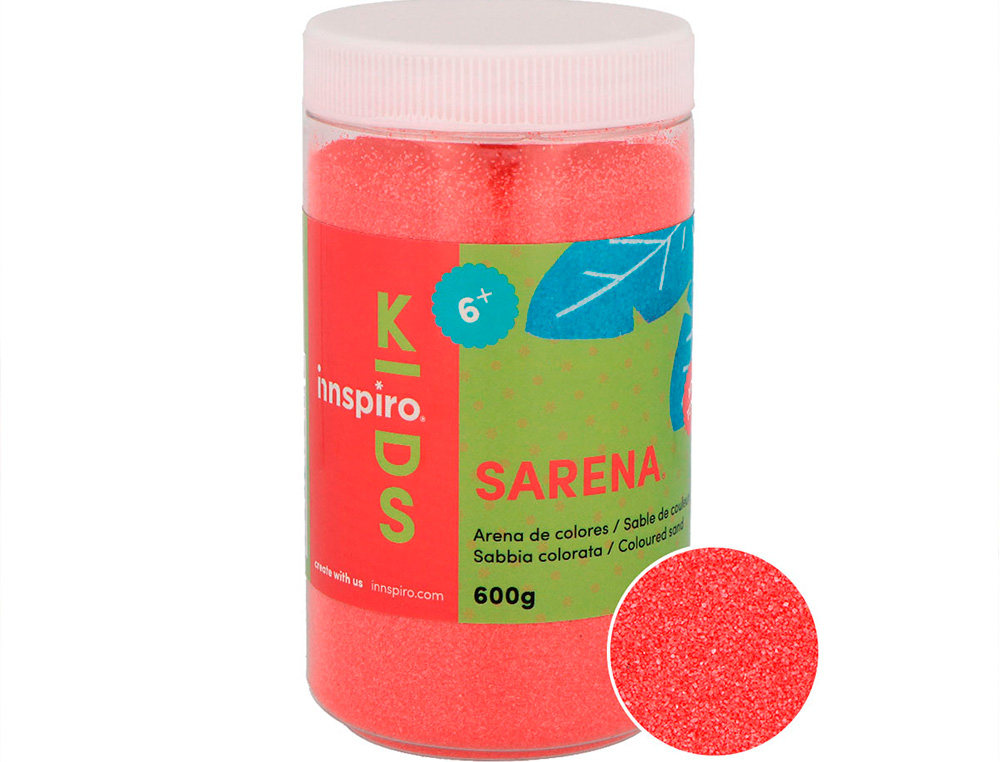 SABLE DE COULEURS ROUGE 600 GR