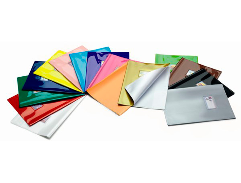 PROTEGE-CAHIER RIPLAST COLOROSA  PVC 300MIC CM.      21X30 OR